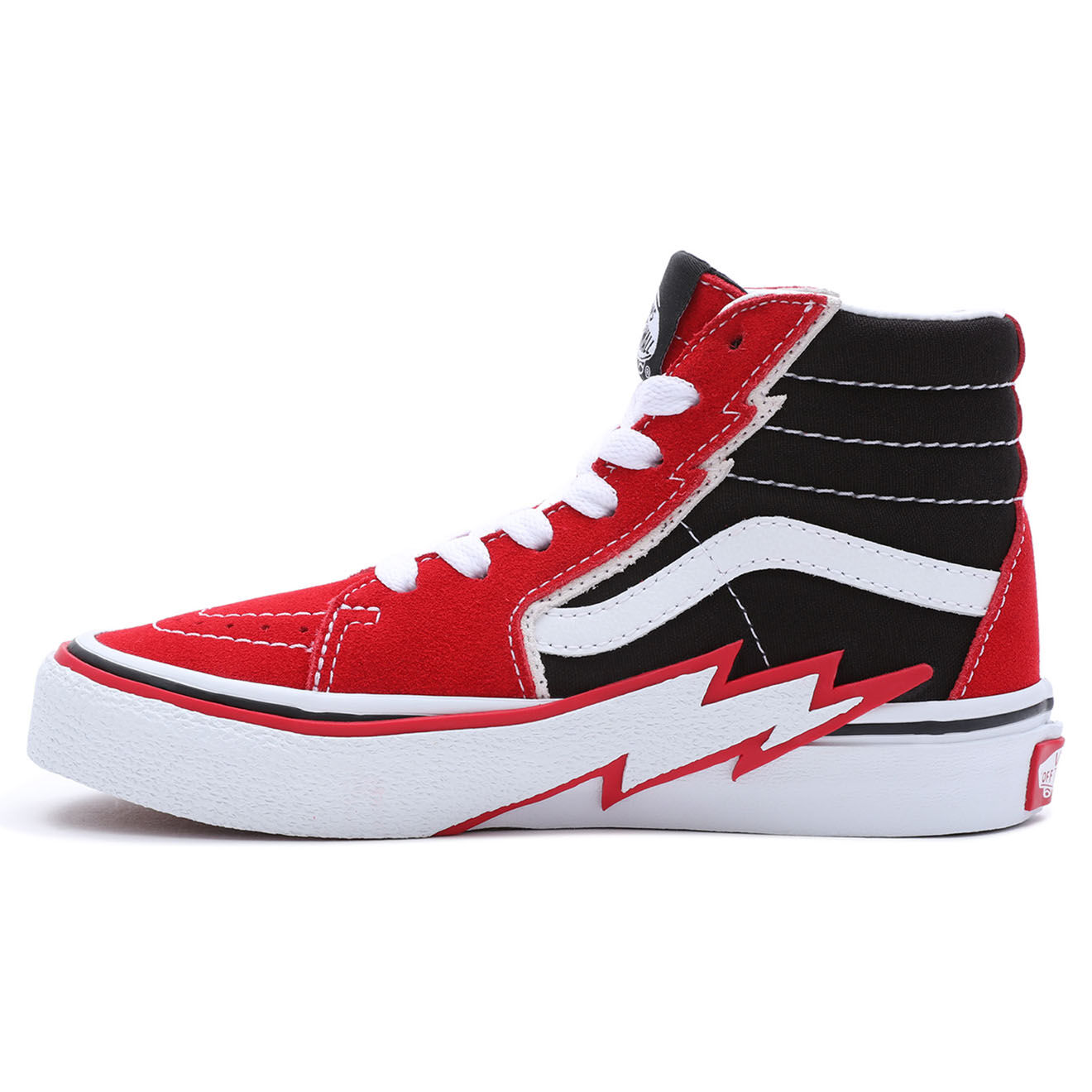 Vans Baskets SK8-Hi Bolt rouge/noir