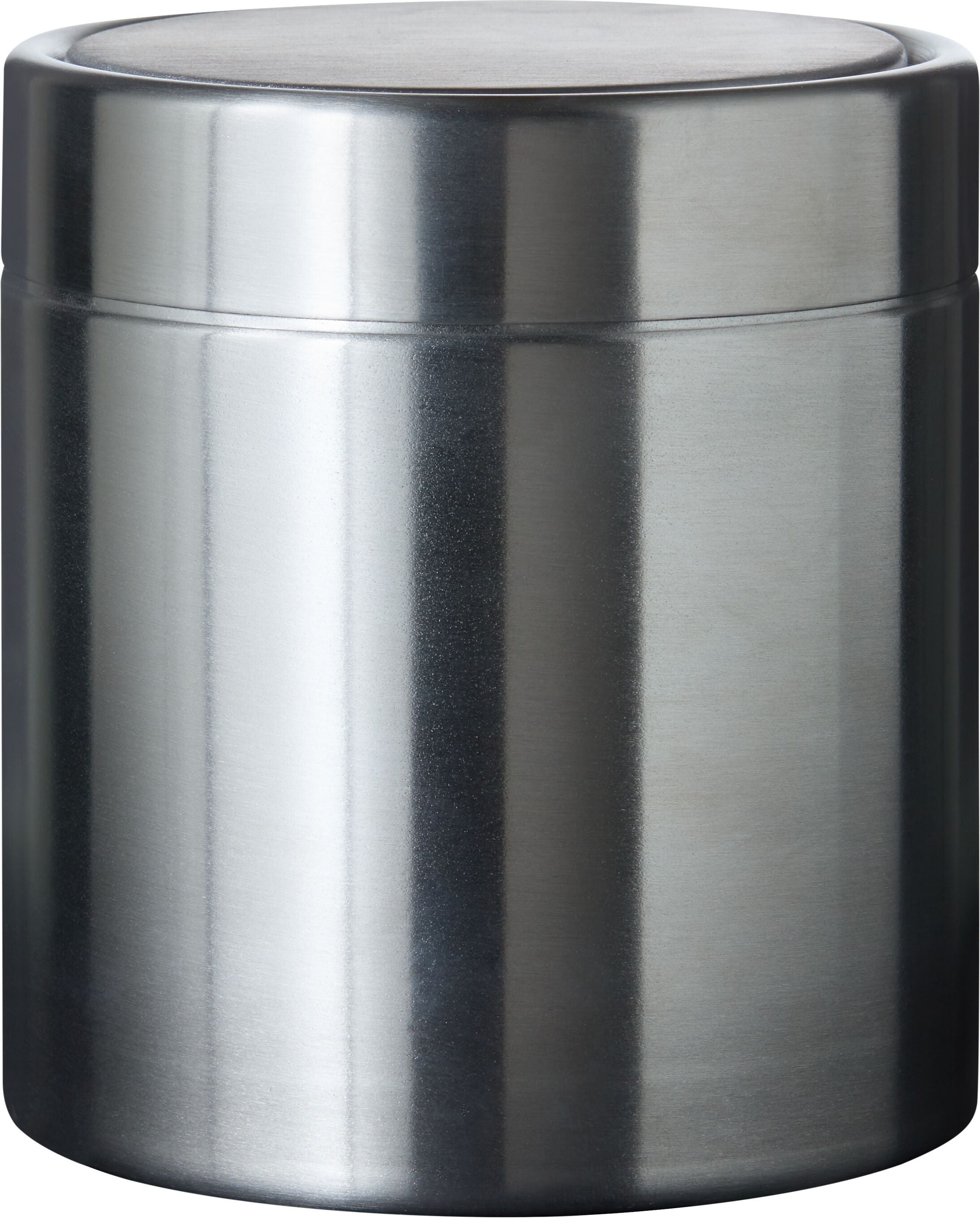 LEVIO Tischabfalleimer - Silber / H: 14.0 cm