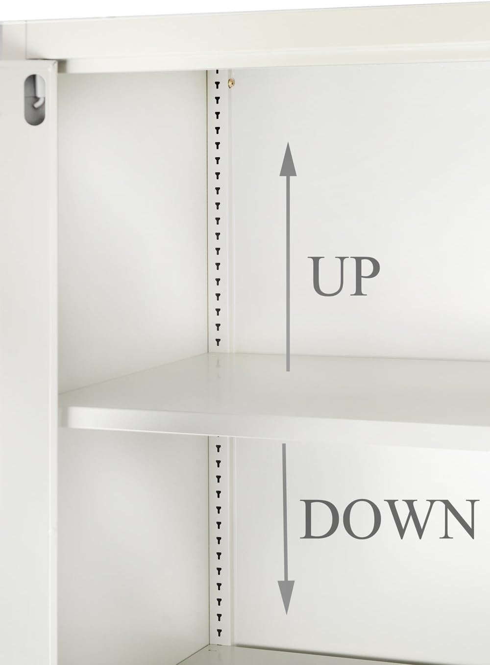 Jan Nowak 2er Set Aktenschrank C001H Büroschrank Metallschrank Werkzeugschrank 4 Einlegeböden Drehgriff Pulverbeschichtung Flügeltürschrank Abschließbar 195 cm x 90 cm x 40 cm (Grau)