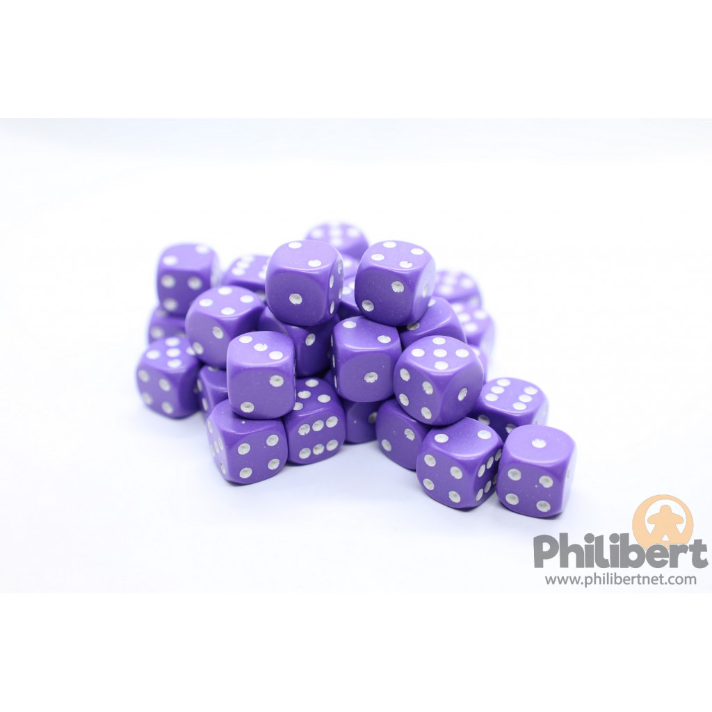 Set de 36 Dés Chessex : Opaques