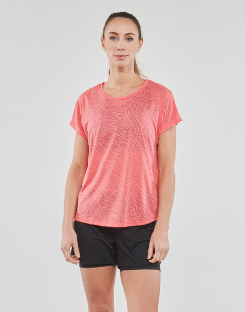 Only Play - ONPJIES LOOSE BURNOUT SS TEE - Corail