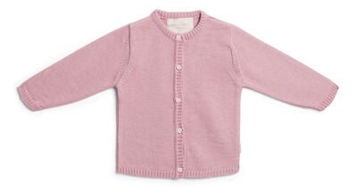 Petite Chérie Atelier Margit Cardigan, Light Pink/Dusty Pink