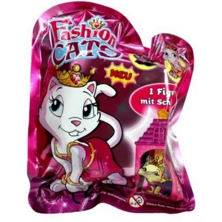 Egmont Sammelfigur Fashion Cats mit Schloss sortiert