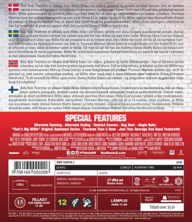 Bad Santa 2 - Unrated - Blu-Ray