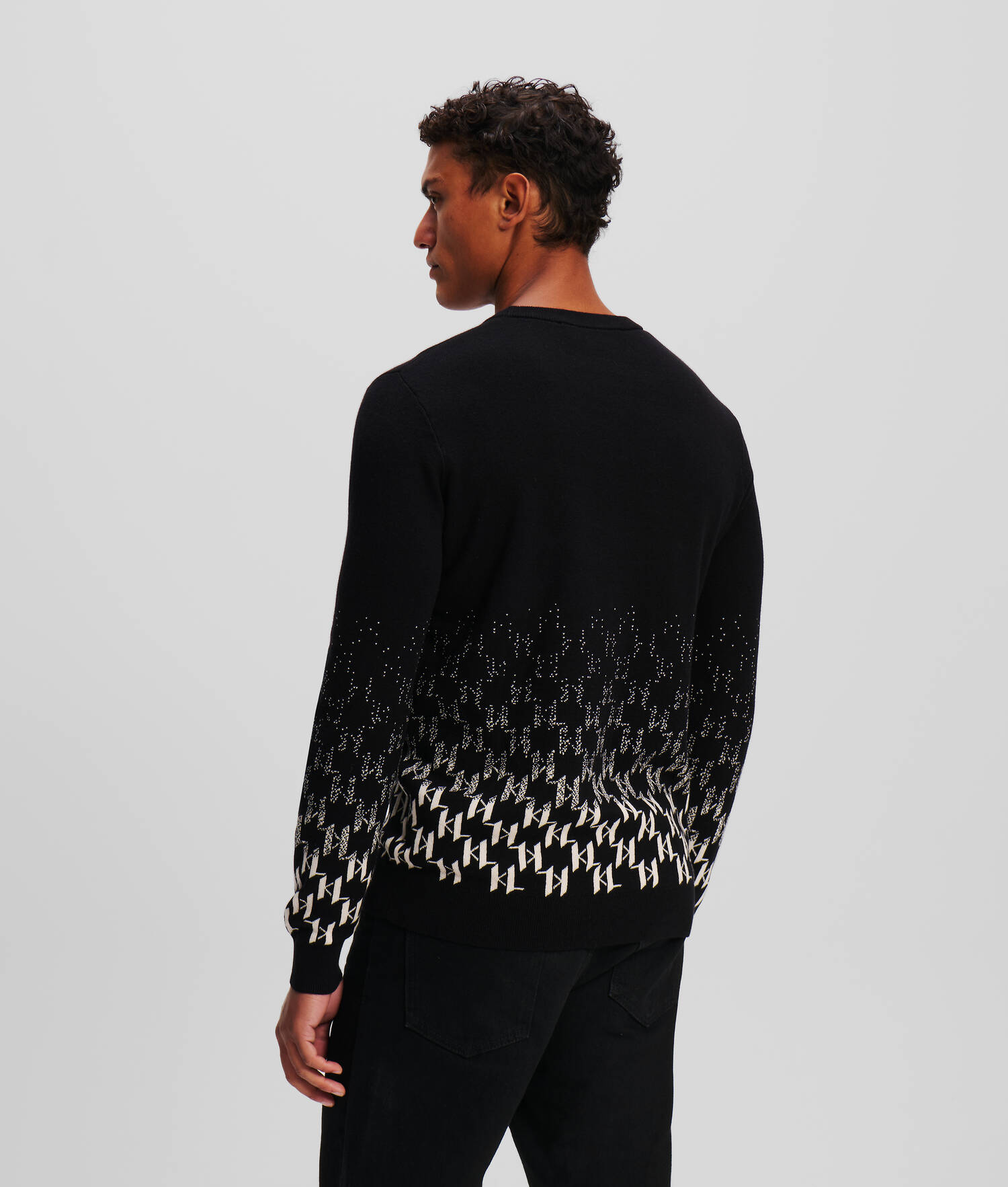 PULL EFFET DEGRADÉ KL MONOGRAM