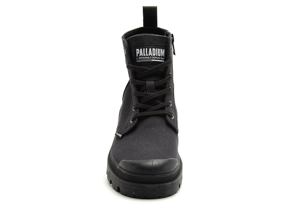 Palladium boots bottine plates femme pallabase twill noir