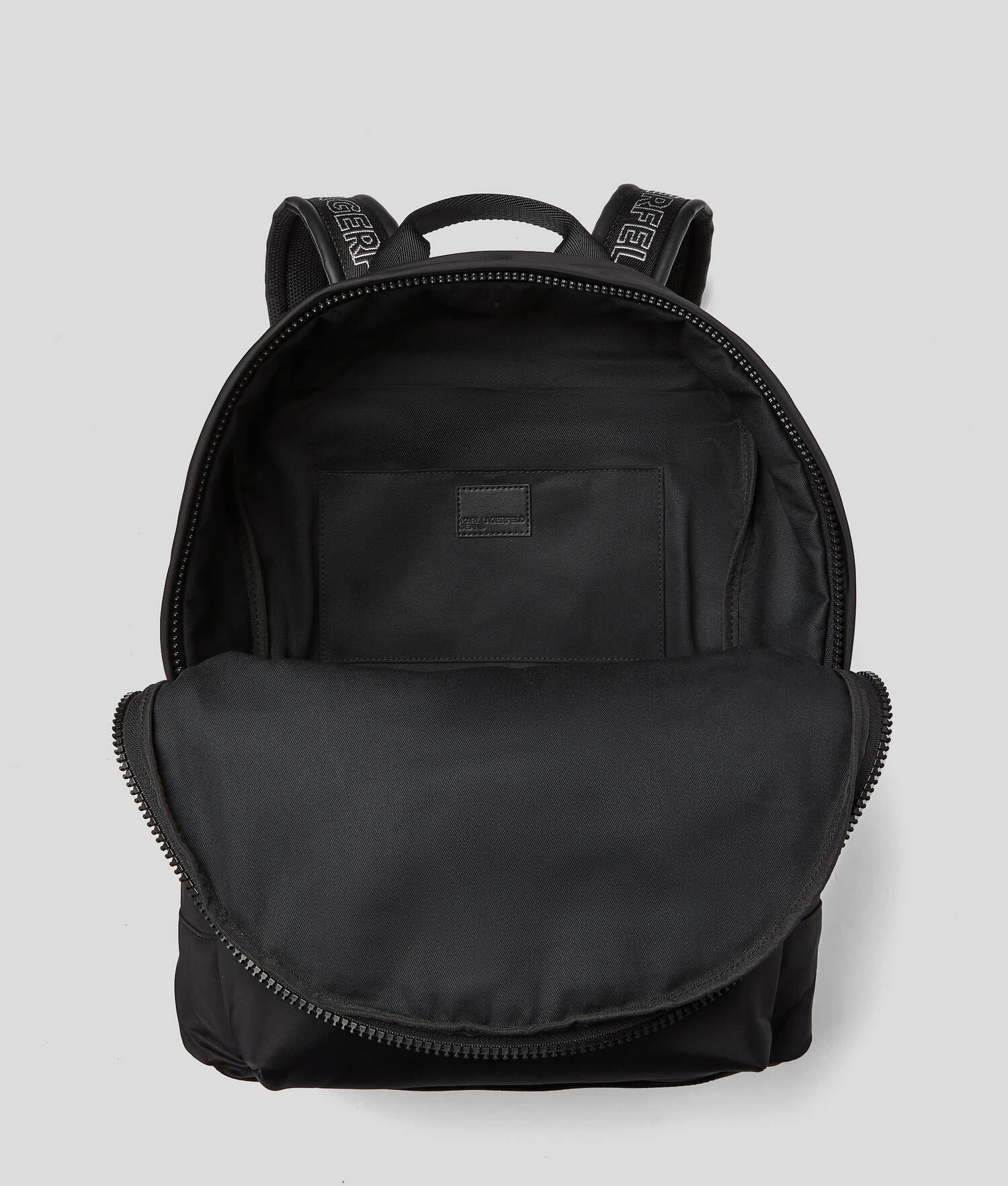 SAC À DOS EN NYLON AVEC LOGO KLJ ENCADRÉ
