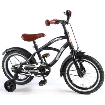 Volare Black Cruiser 14 Inch kinderfiets