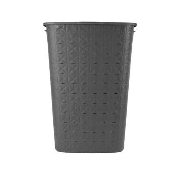 Curver Softex Wasmand met deksel 56L - Antraciet