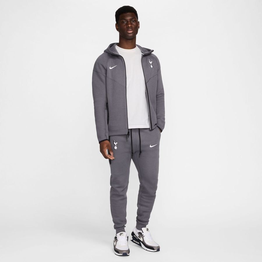 Tottenham Sweat à Capuche NSW Tech Fleece Coupe-Vent - Gris/Blanc