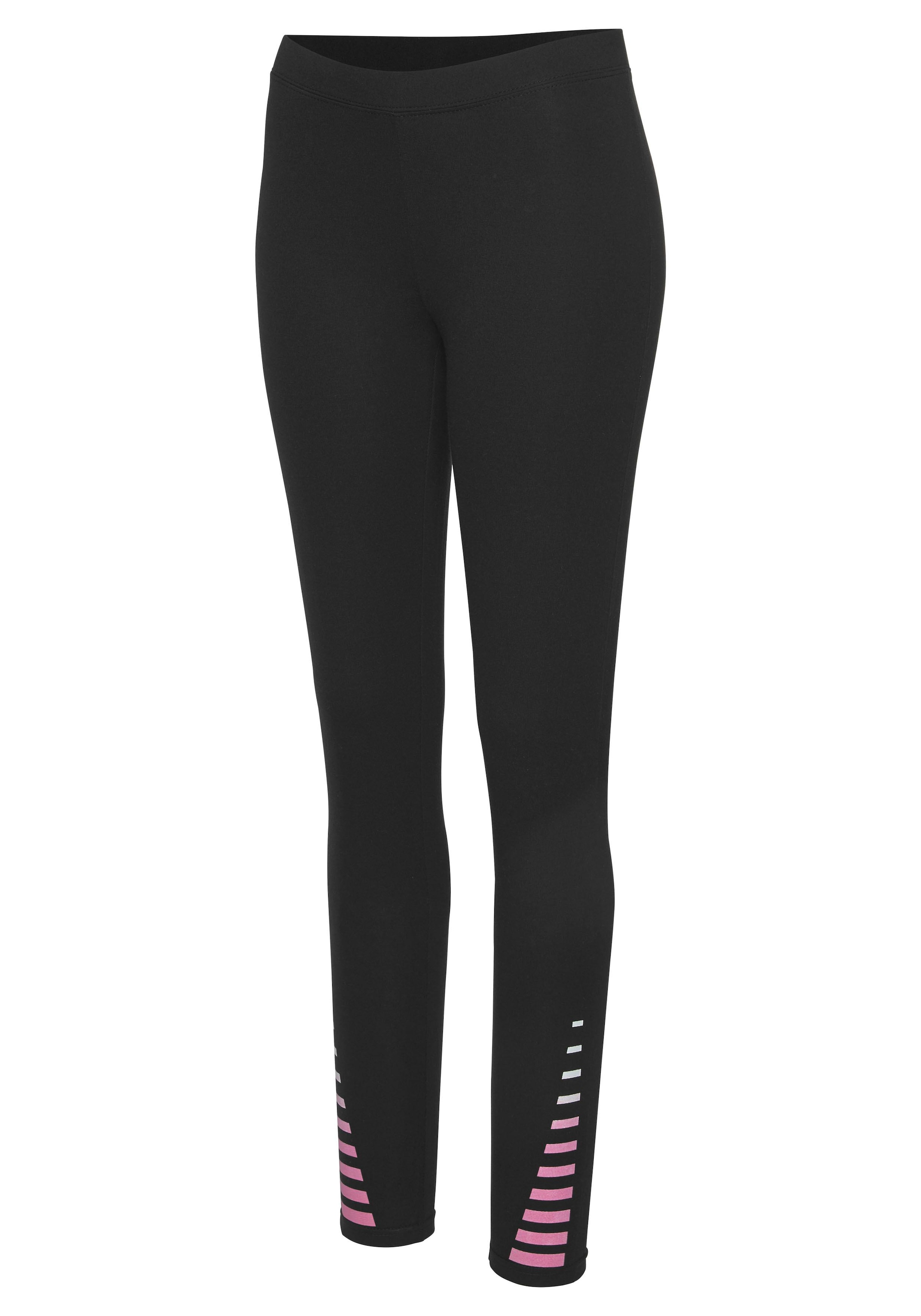 Buffalo Leggings  mit seitlich bedrucktem Bein