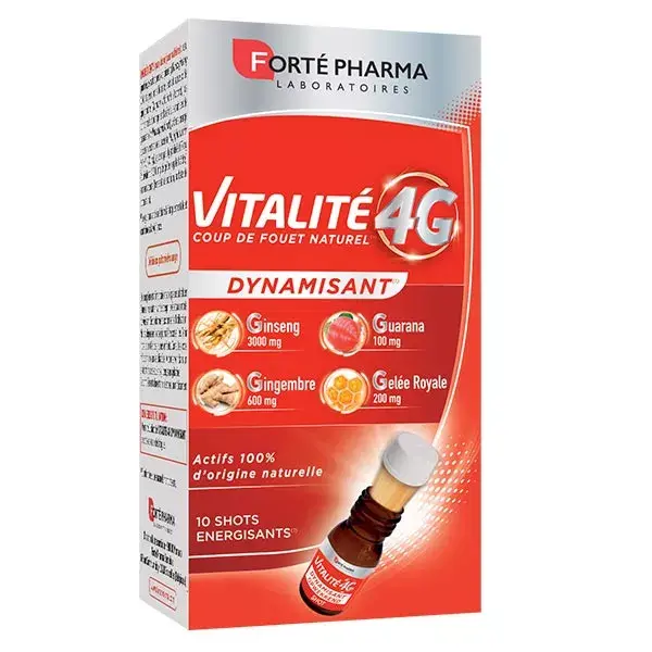 Forté Pharma Vitality 4G Energizante 10 doses