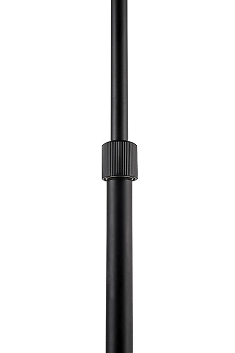 Suspension Zanbar 2 ampoules E27 IP20 noir