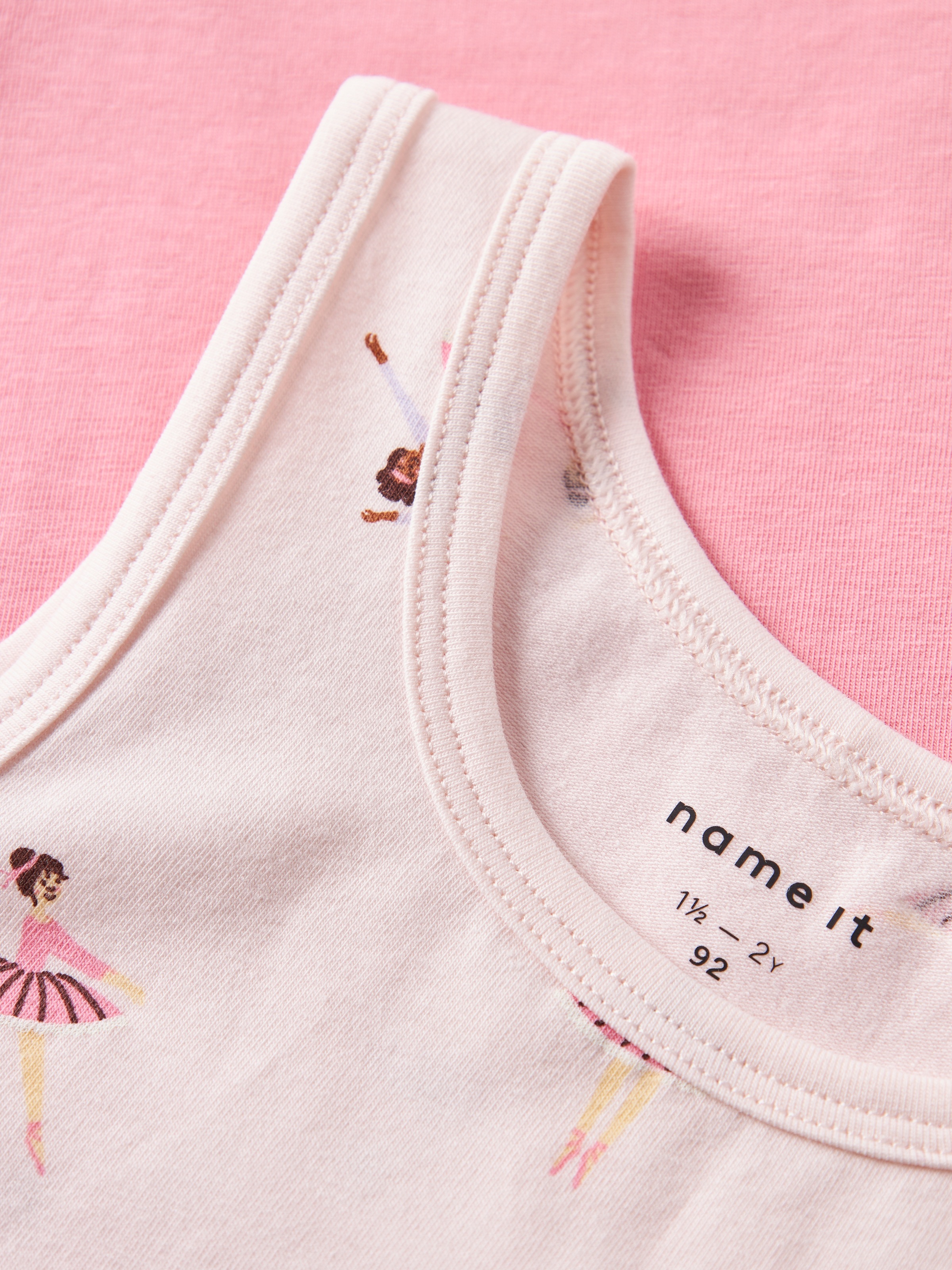 Name It Unterhemd »NMFTANK TOP 2P BALLARINA NOOS«, 2 Stk.