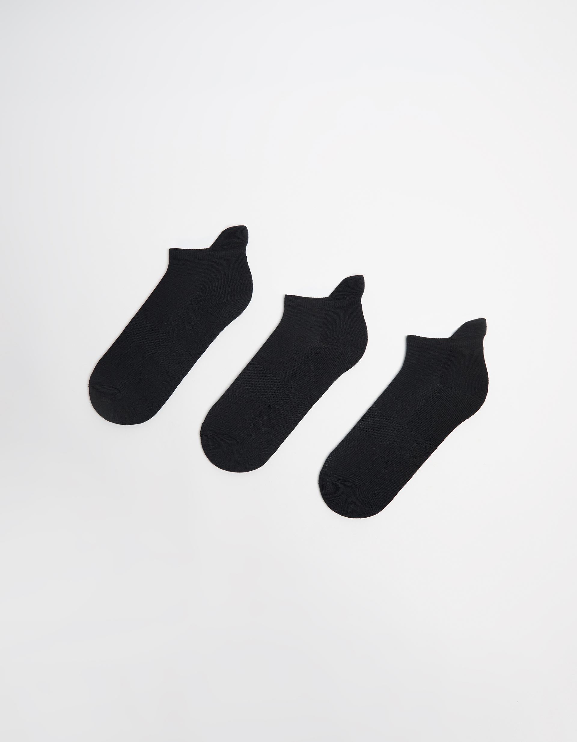 Pack 3 Pares de Meias Desporto, Homem, Preto