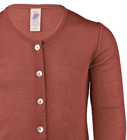 Engel Cardigan - Wolle/Seide - Kupfer