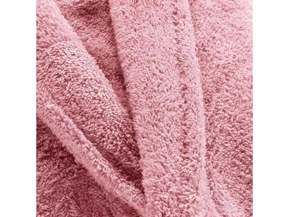 Peignoir confort en coton texture éponge - Rose - Taille unique