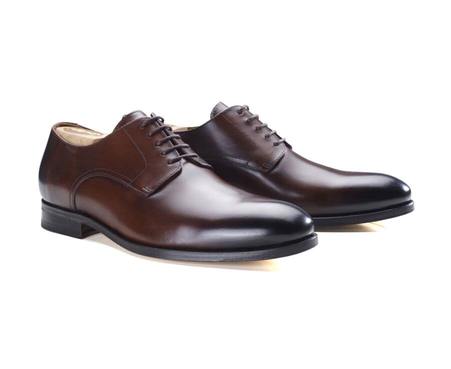 Derby homme Chocolat patiné - PENFORD