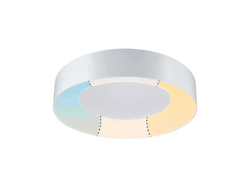 Paulmann Badezimmerleuchte CASCA 23 W, WhiteSwitch HomeSpa Badezimmerleuchte mit variabler Farbtemperatur