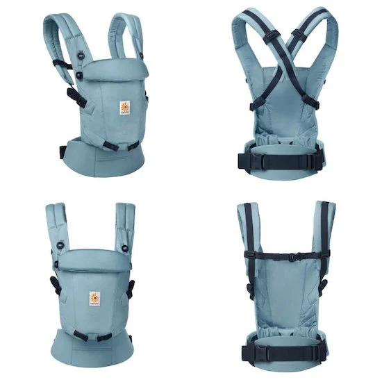 Porte-bébé Adapt Soft Touch Coton   Cotton Bleu Nuit        de               Ergobaby