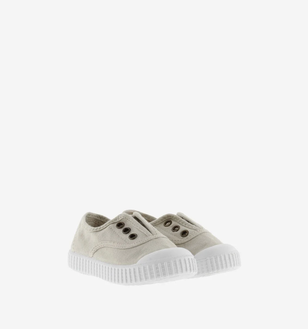 1915 INGLESA TENNIS TOILE DREC® ÉLASTIQUE Baskets en toile avec élastique pour enfant HIELO