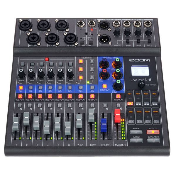 Zoom LiveTrak L-8