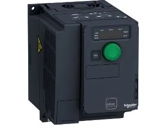 Schneider Electric ATV320U04N4C, Sort, IP20, -25 - 70 °C, 1,5 A, 105 mm, 158 mm