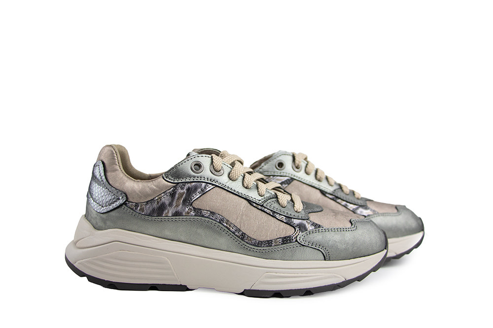 Xsensible Sneaker Milau G Old Silver Combi
