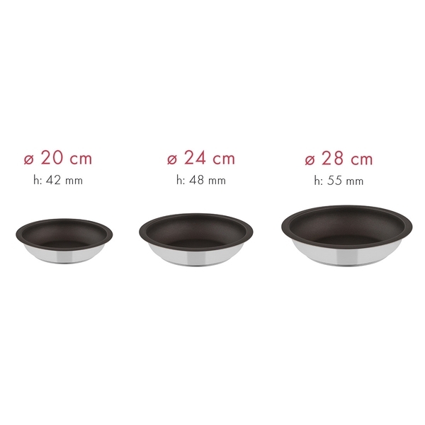 Quick Clack Camping Pfannenset - 5-teilig