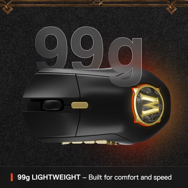 SteelSeries Aerox 9 trådløs gamingmus (WOW Limited Edition)