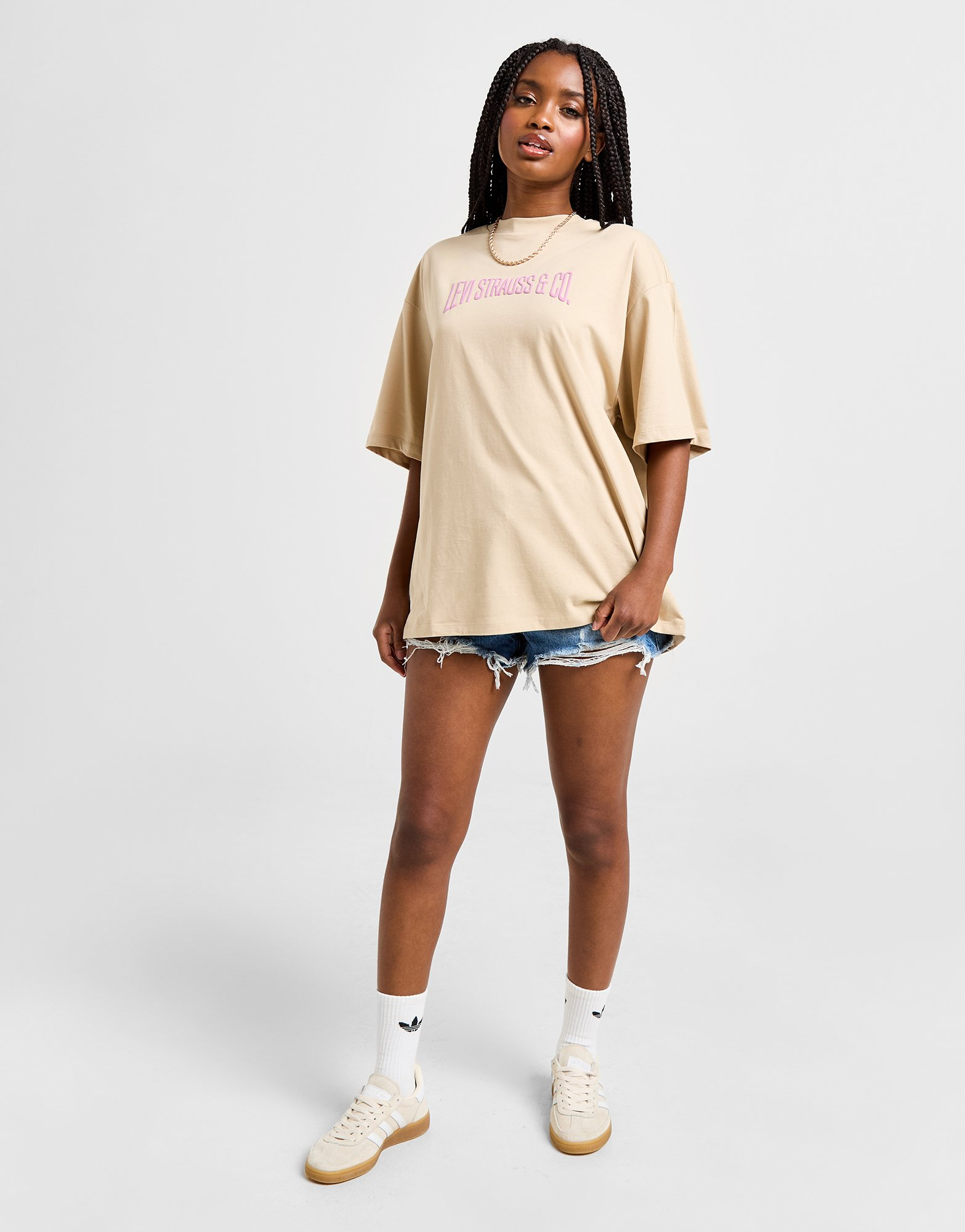 LEVI'S T-shirt Logo Varsity Femme