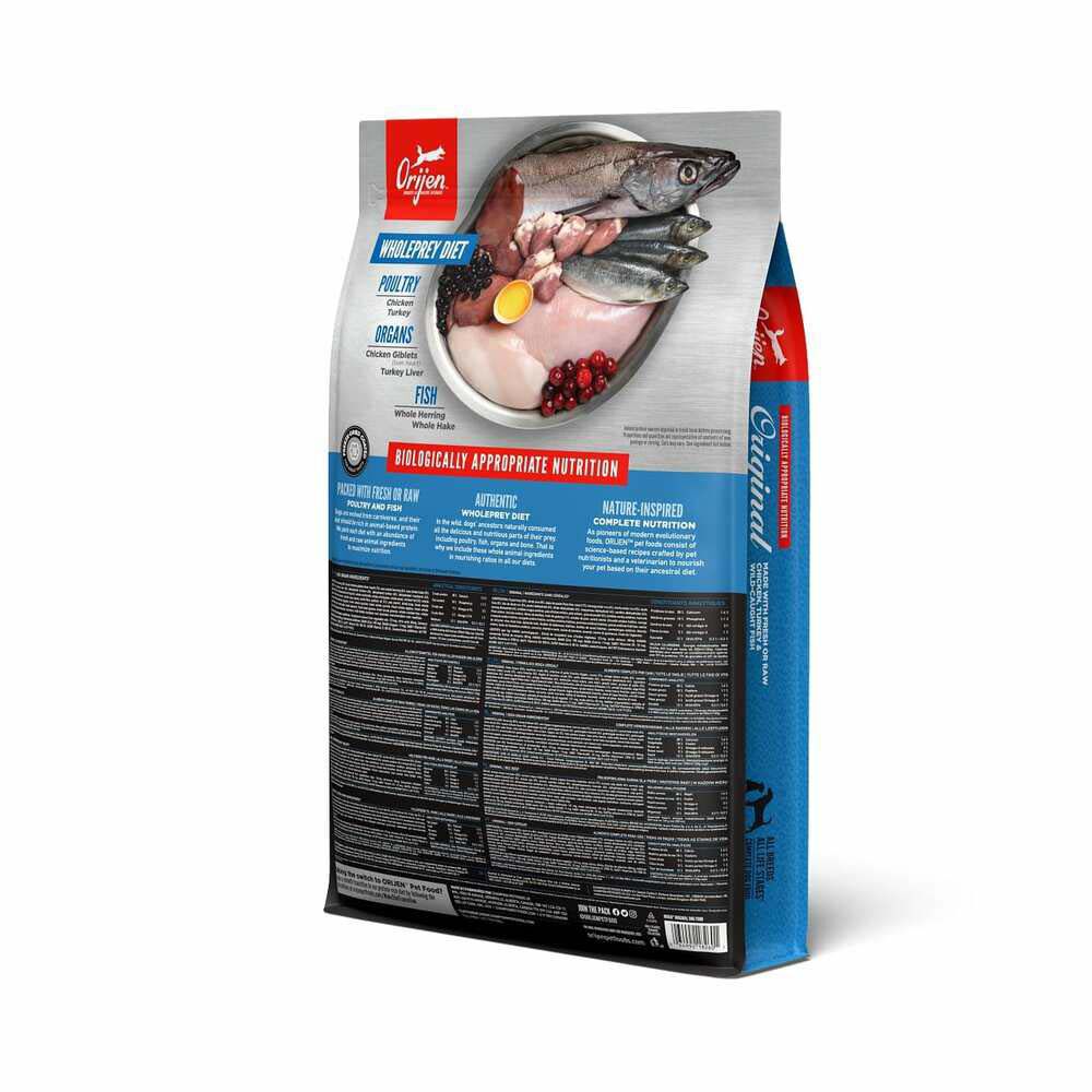 Orijen Original Dog Whole Prey - Hondenvoer - 6 Kilogram - kip