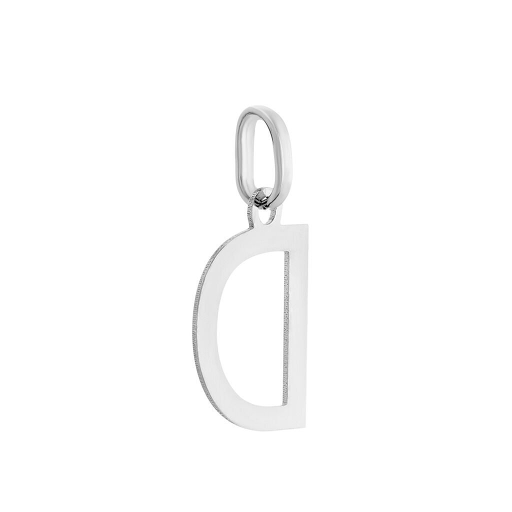 Pendentif Ionia Lettre Or Blanc
