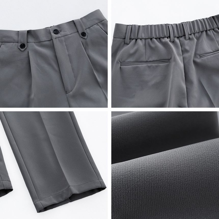 GRAYCIOUS - Cropped rechte broek