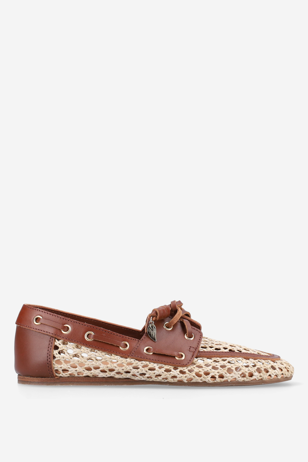 Pliaria raffia loafers