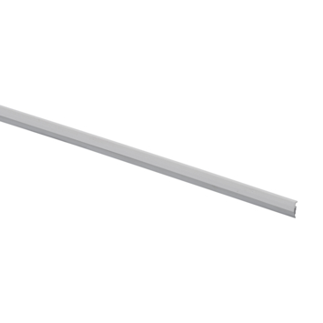 Handson tochtstrip opbouw kunststof met rubber lip 210 cm wit
