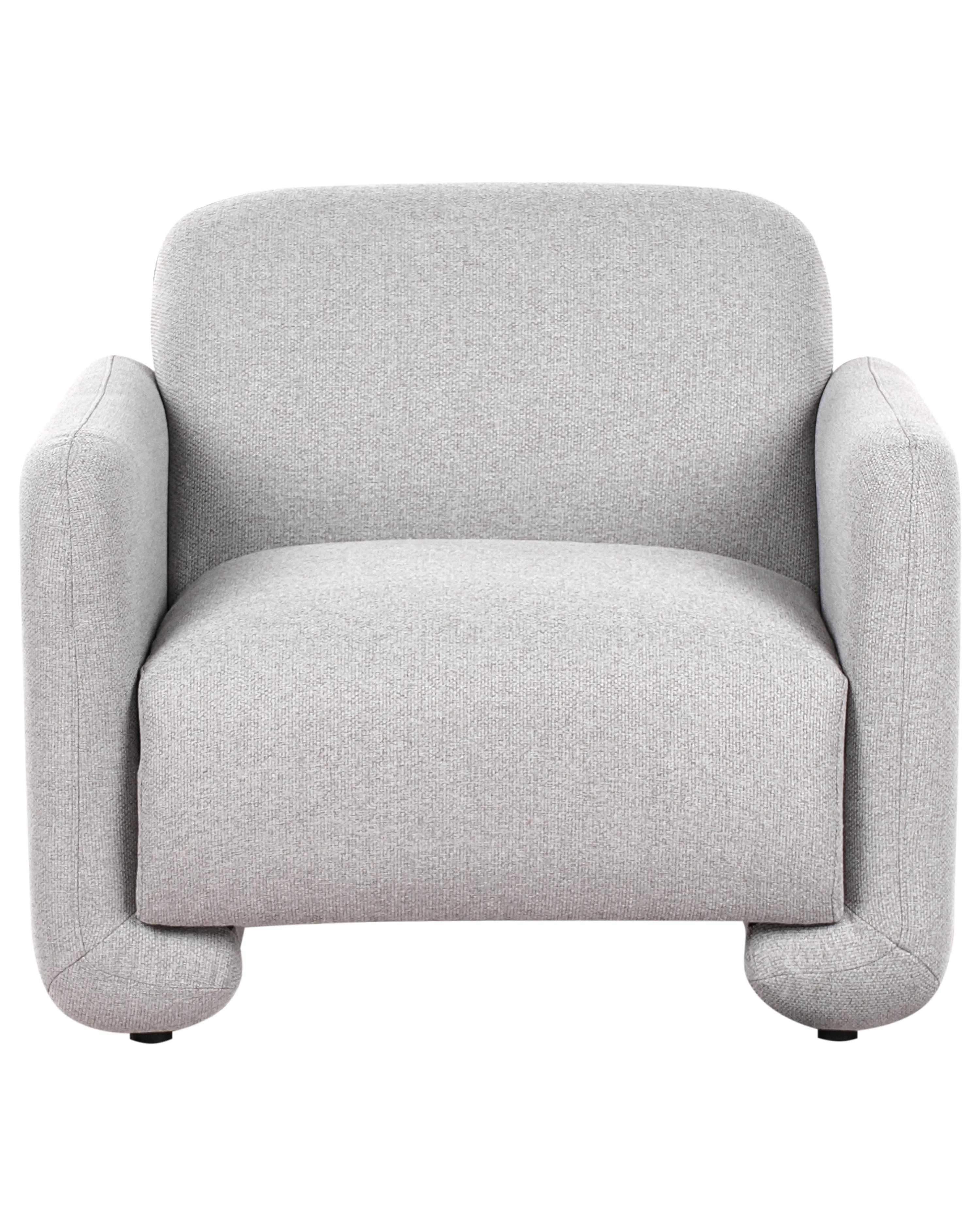 Fauteuil SALAND Stof Grijs
