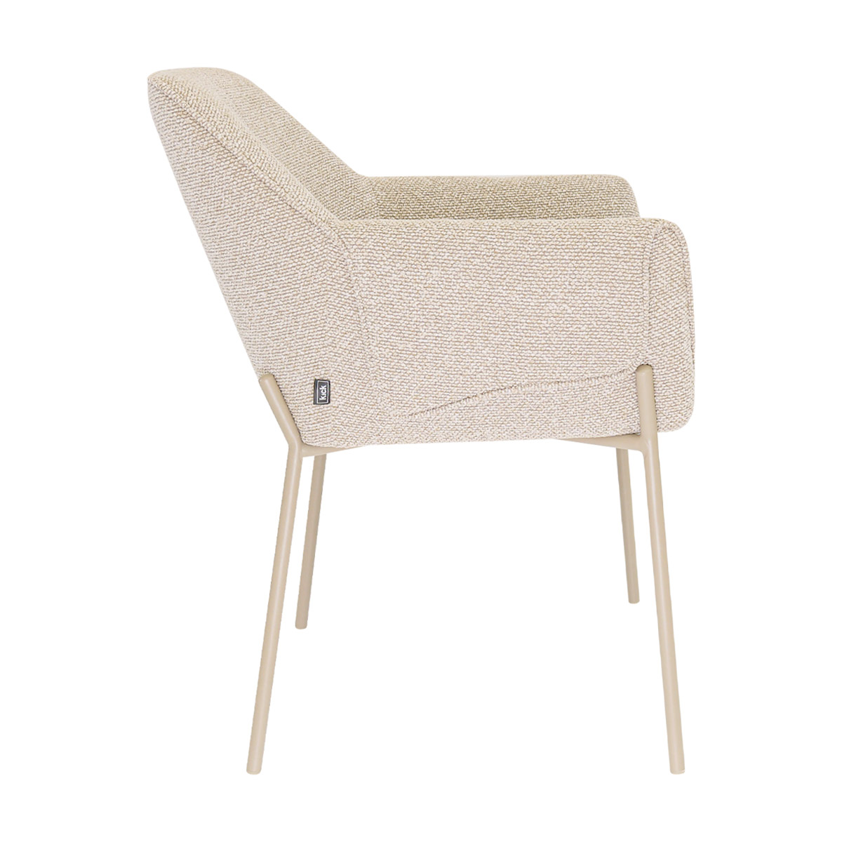 Eetkamerstoel Mila champagne