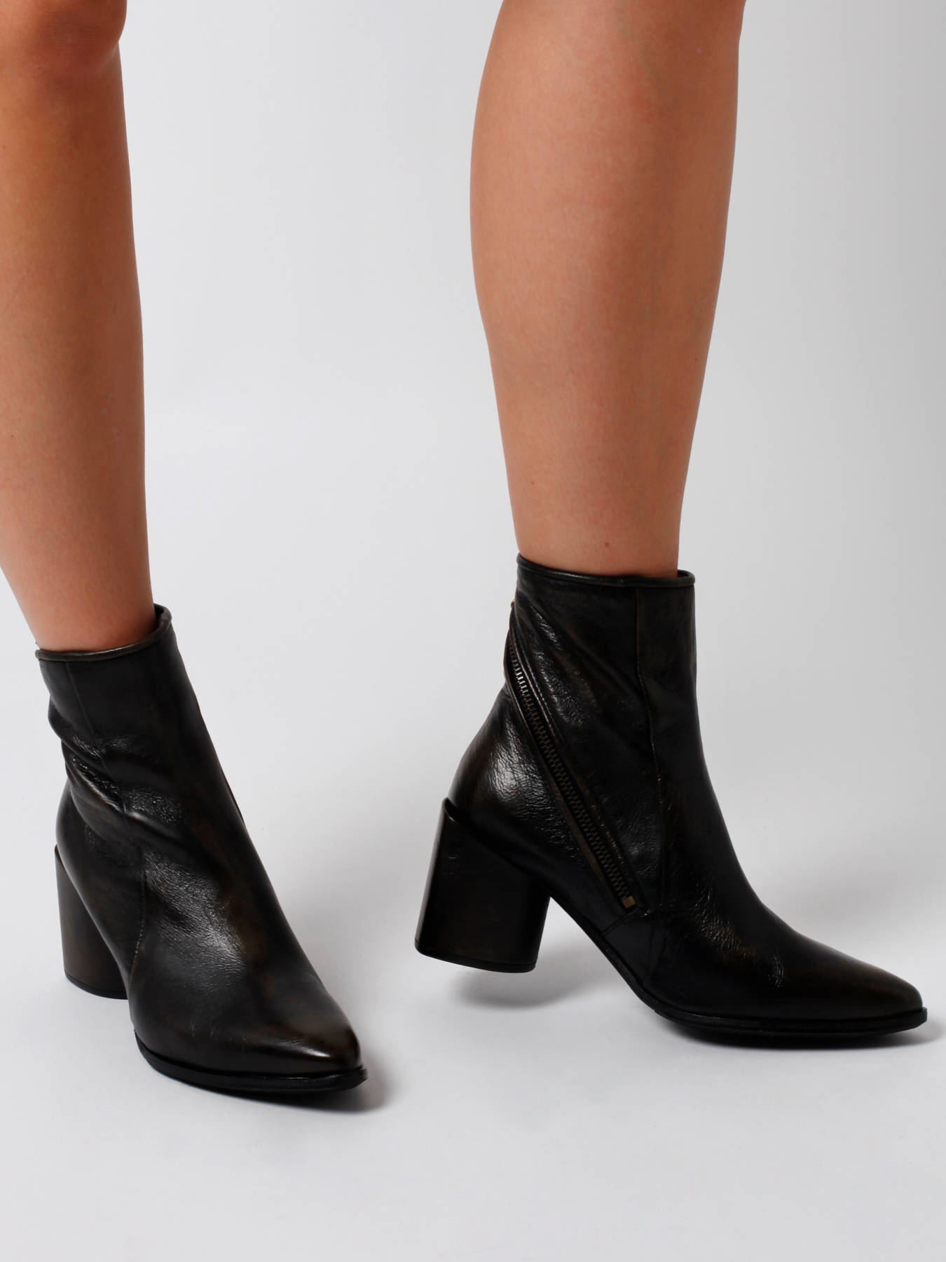 Boots en cuir en cuir AS98
