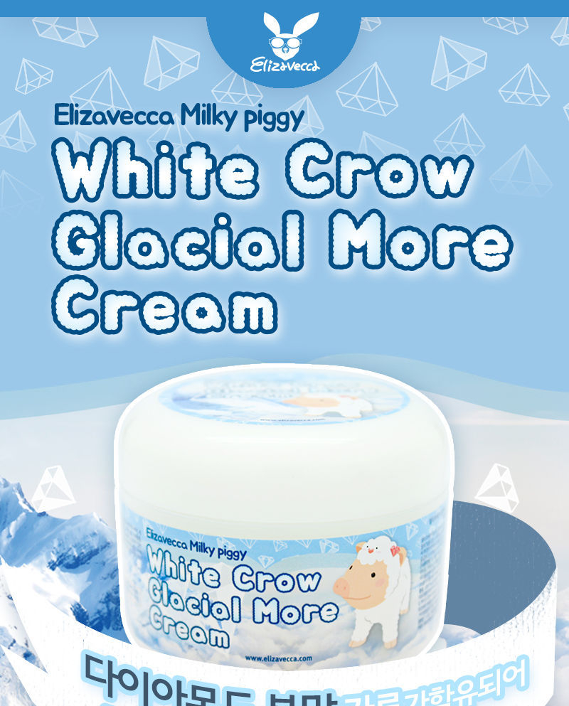 Elizavecca - White Crow Glacial More Cream 100ml