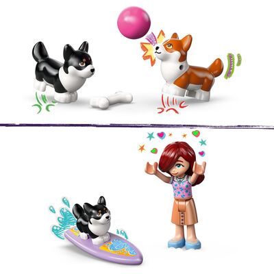 LEGO Friends 42641 Lekesett med surfende hunder og scooter