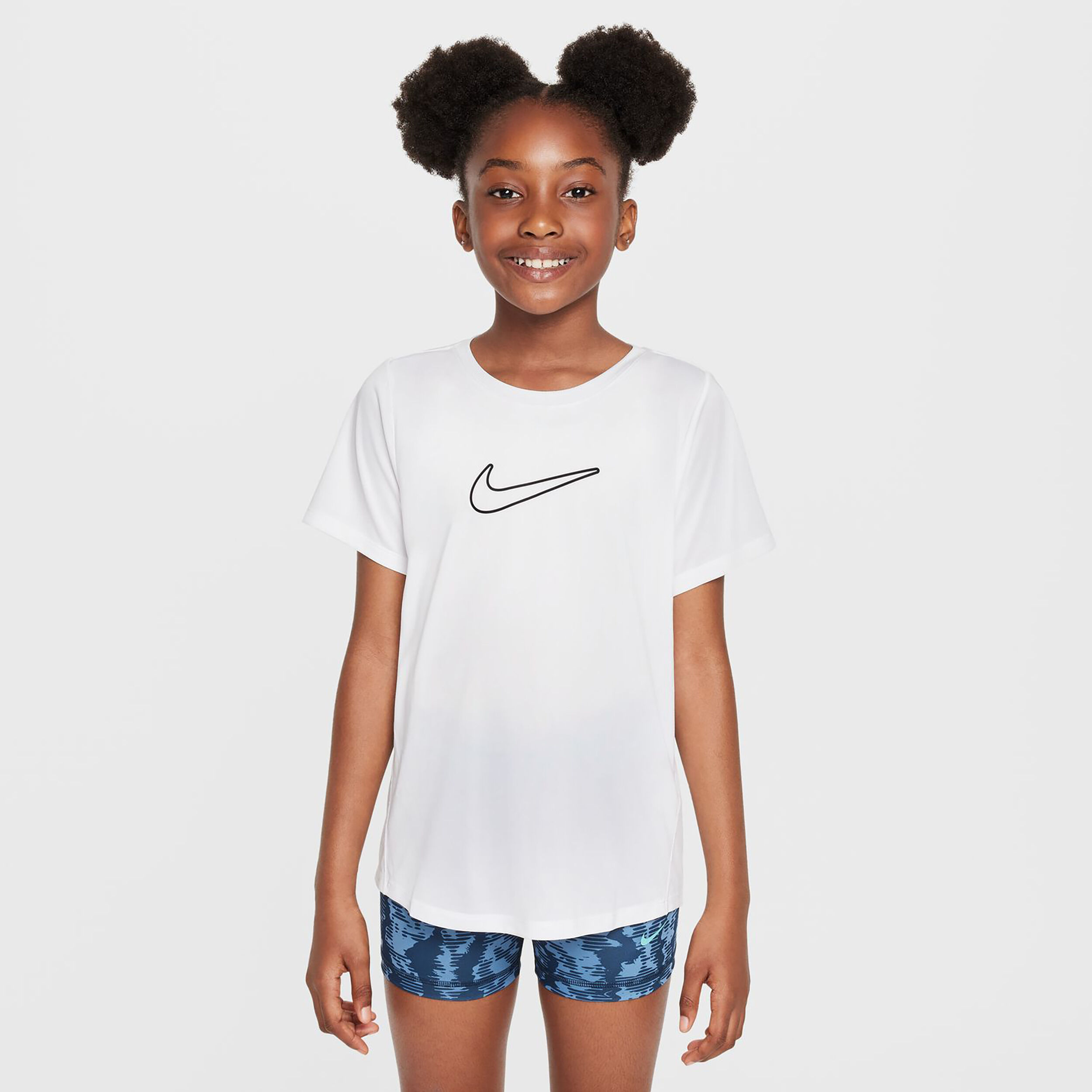 Nike One STD T-shirt Filles - Blanc