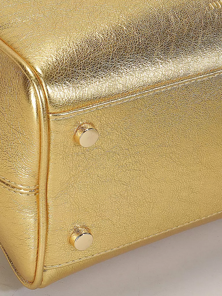 JULIA SKERGETH Ledertasche - Henkeltasche HÄNKELTASCHE KLEIN gold