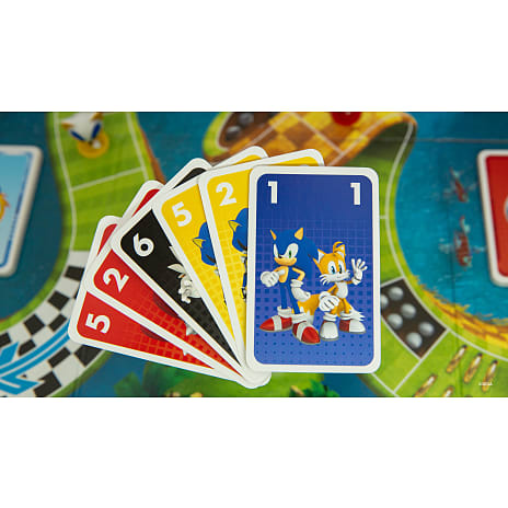 Sonic Super Teams Nordic strategisk racerbrætspil