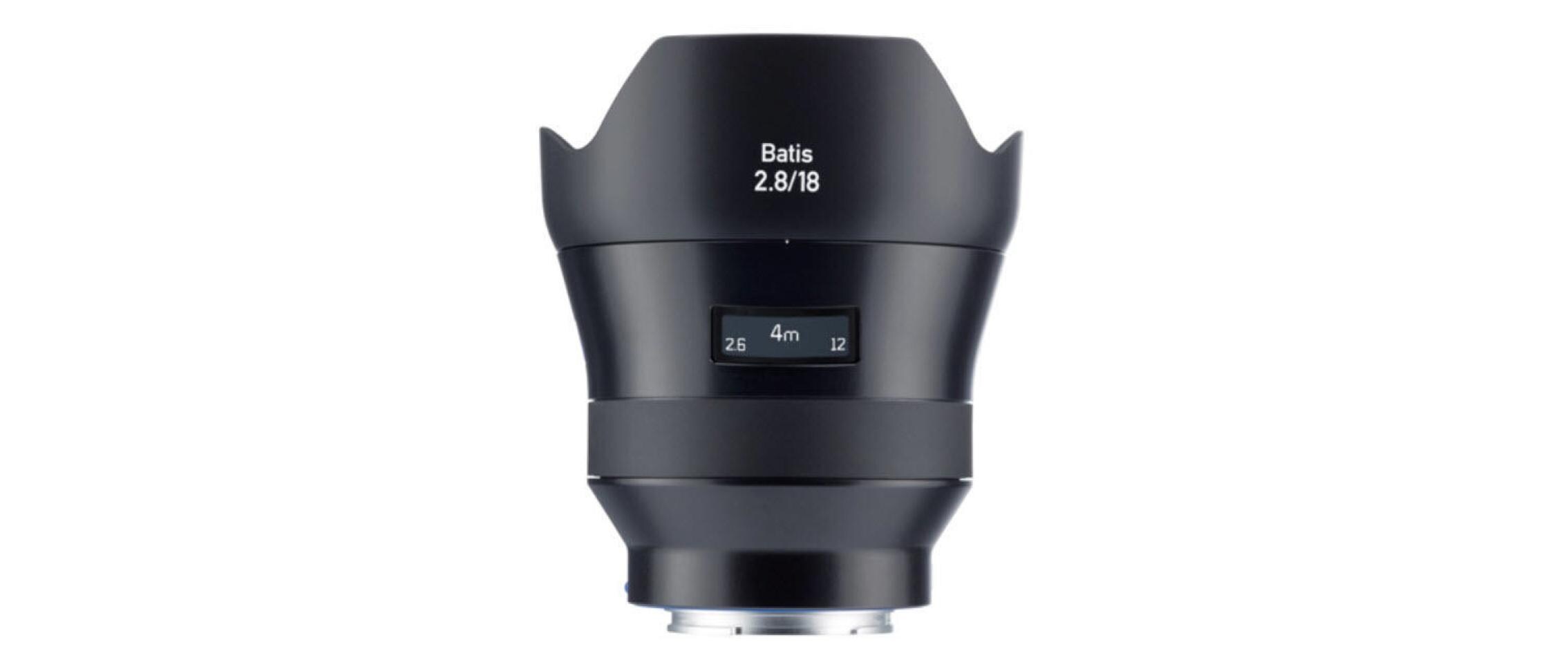 Festbrennweite Batis 18mm F/2.8 – Sony E-Mount<br>Superweitwinkel-Objektiv