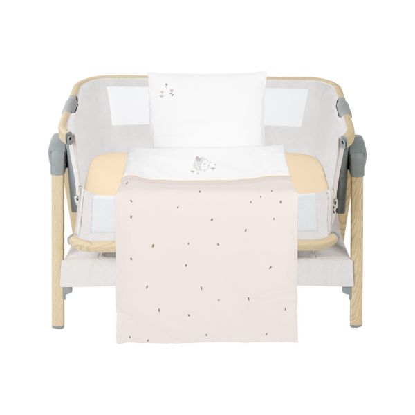 Kikkaboo Conjunto de Cama para Mini Berço Hedge-hugs de 3 Peças
