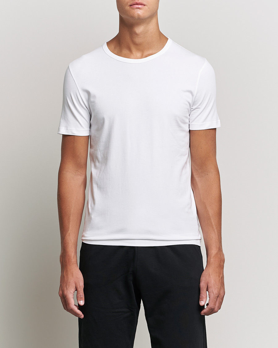 2-Pack Crew Neck Slim Fit T-Shirt White