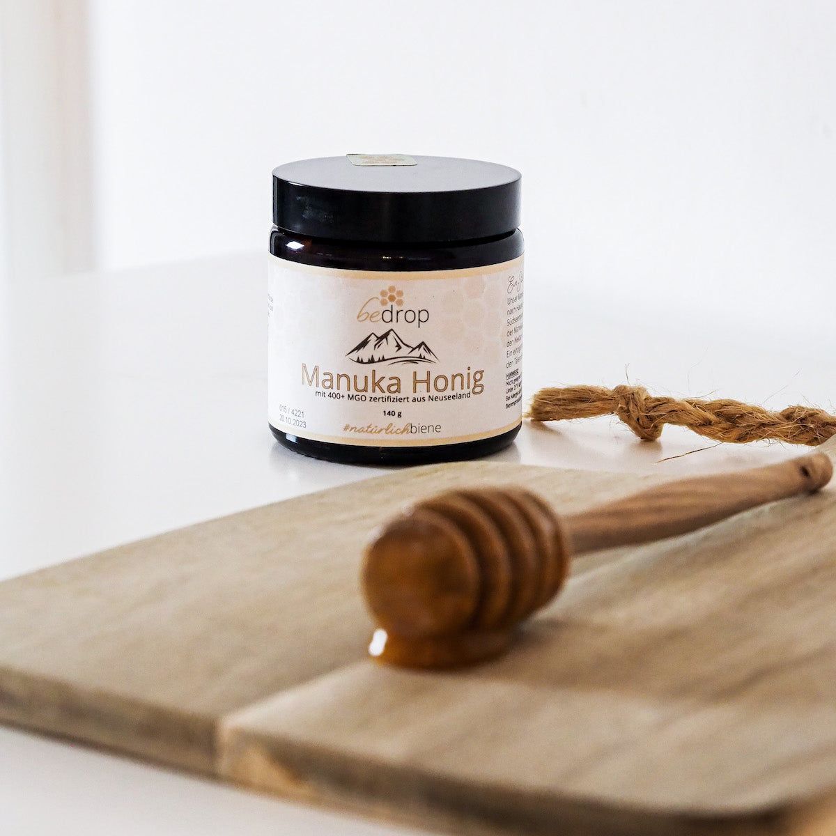 bedrop Vorteilsset: Manuka Honig mit MGO 400+ (zertifiziert) im 3er Set