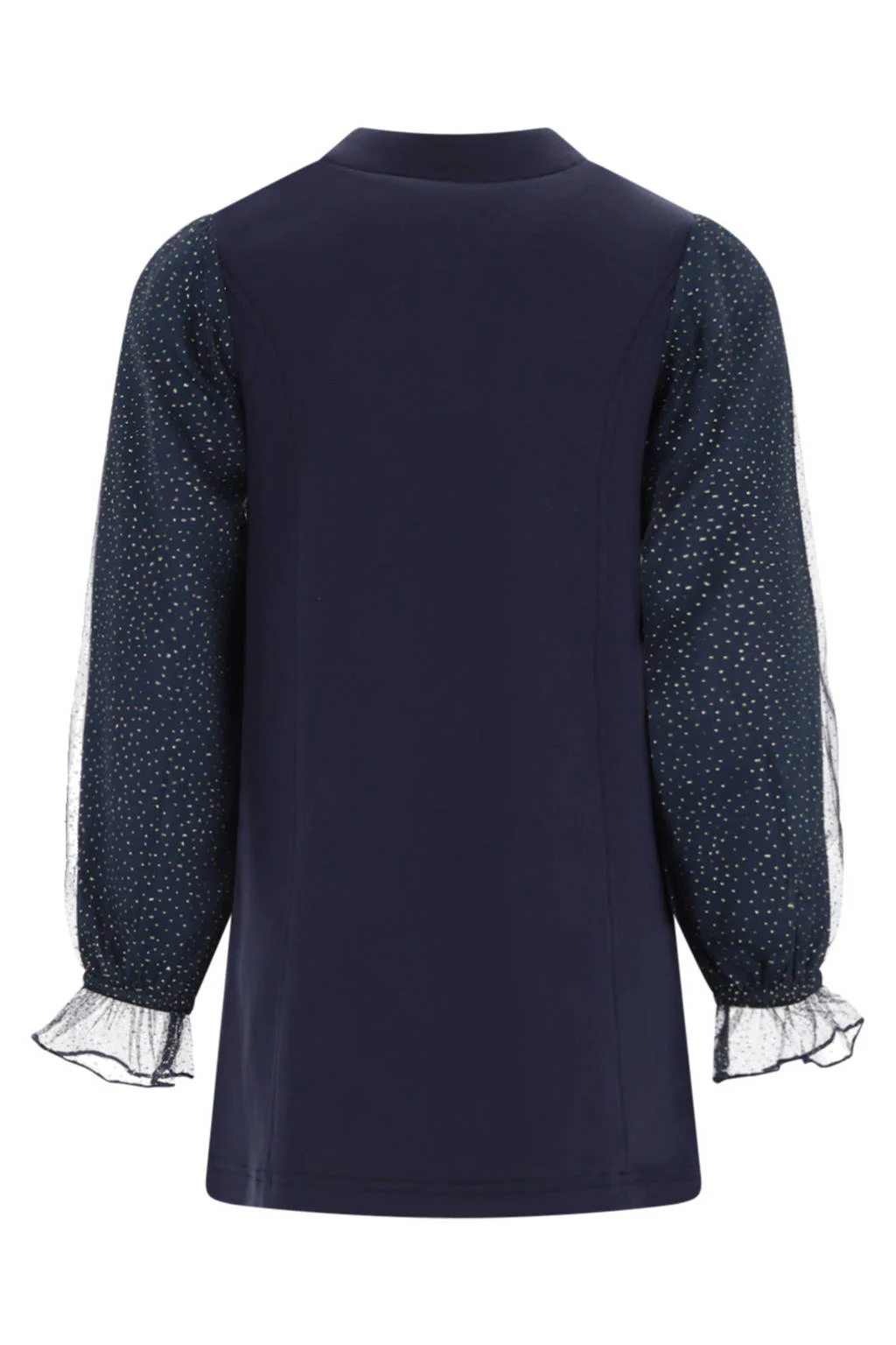 Le Chic korte jurk donkerblauw