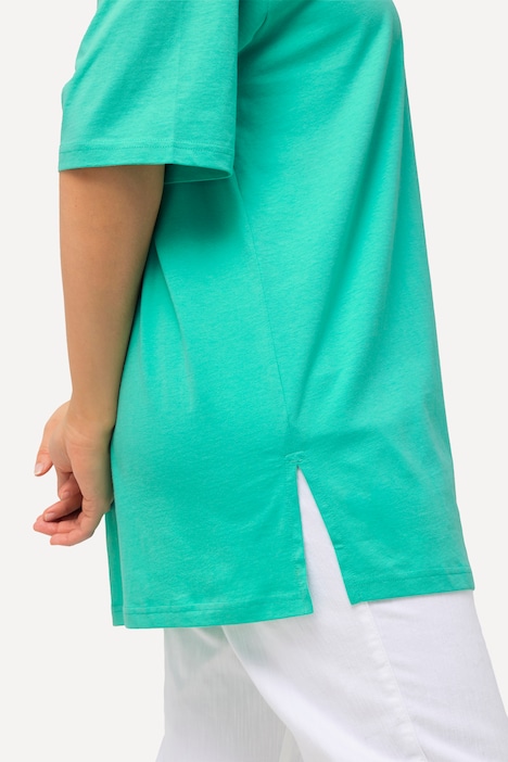 T-Shirt, Rundhalsausschnitt, Relaxed, Halbarm